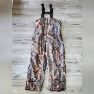 Huntworth Camouflage Overalls Waterproof Camo Hunting Pants Bib L